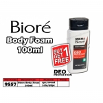 9557 Biore Men's Body Foam - Deo Protection - Buy1Get1free